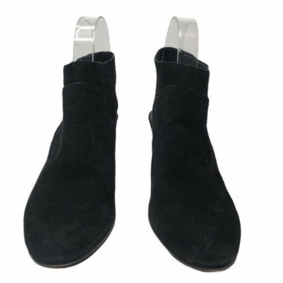 Eileen Fisher Suede Almond Toe Slingback Heels - Picture 2 of 11